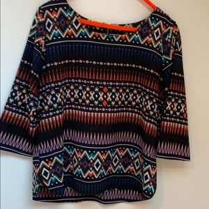 Patterned blouse